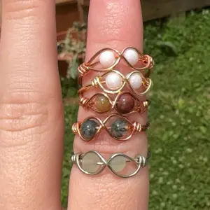 Infinity Gemstone Ring