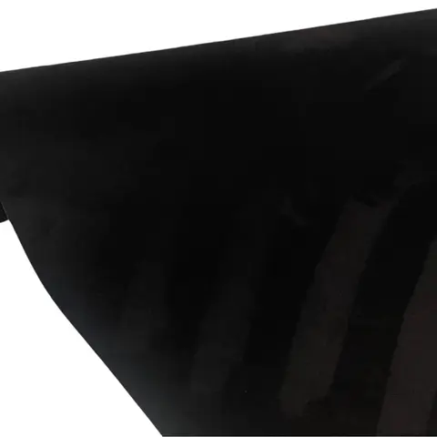 Suede Fabric Wrap - Self Adhesive Film Sticker Silky Decal Sheet for Car Interior Furniture Upholstery DIY Elastic Stretch Peel and Stick Black interior sticker