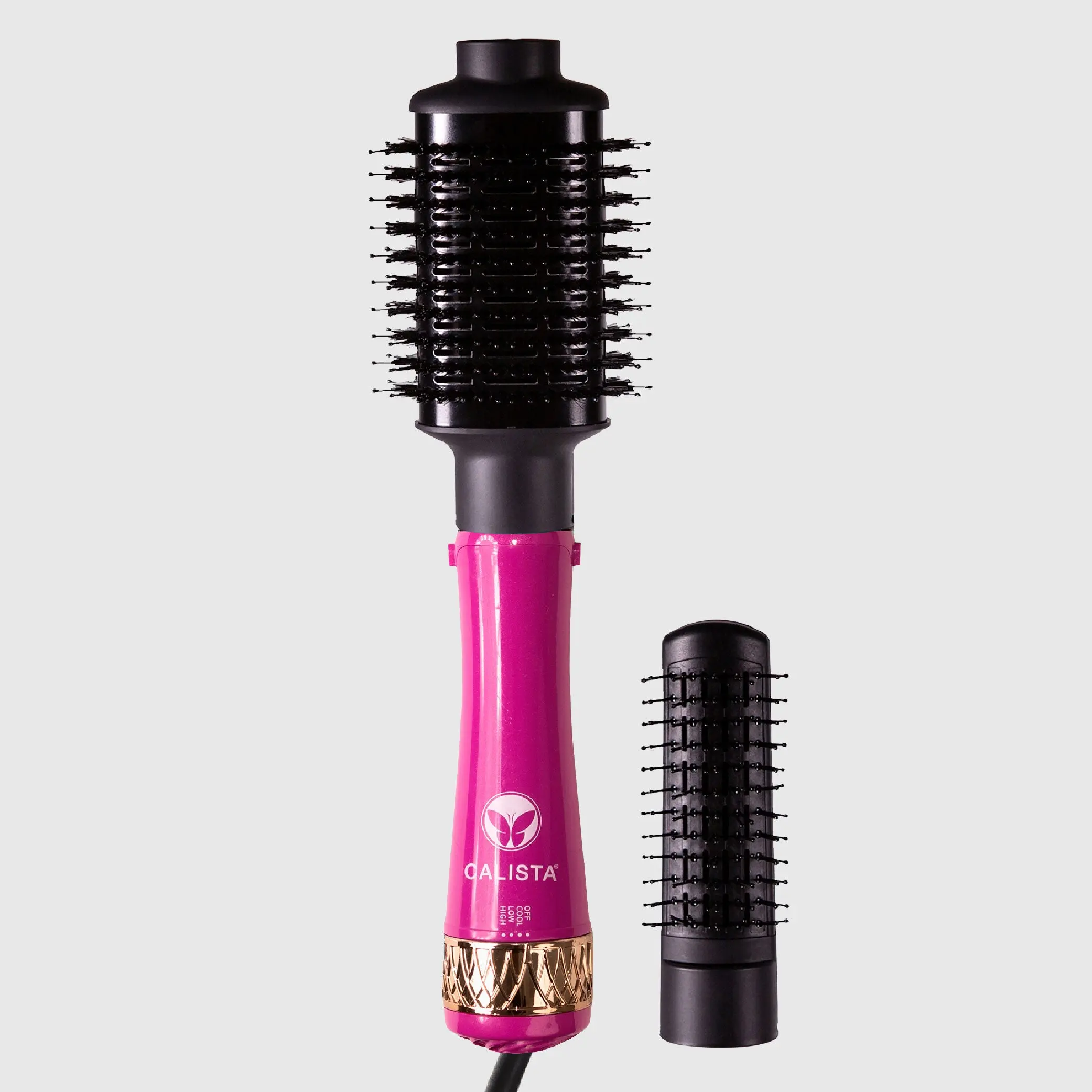 Vault StyleDryer Pro Hair Dryer Brush - 2.75" Barrel for Long Hair - Multi-Use Hair Styling Tool