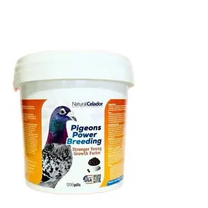 Natural Celador Pigeons Power Breeding 1200 Pills Complete Nutrition for Breeding & Optimal Development Stronger Young Growth Factor