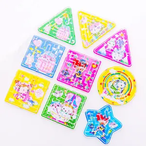 10Pcs Kids Party Small Gift Track Maze Toys Birthday Souvenirs, Carnival Prizes for Boys and Girls, Pinata Filler Gift Pack Game