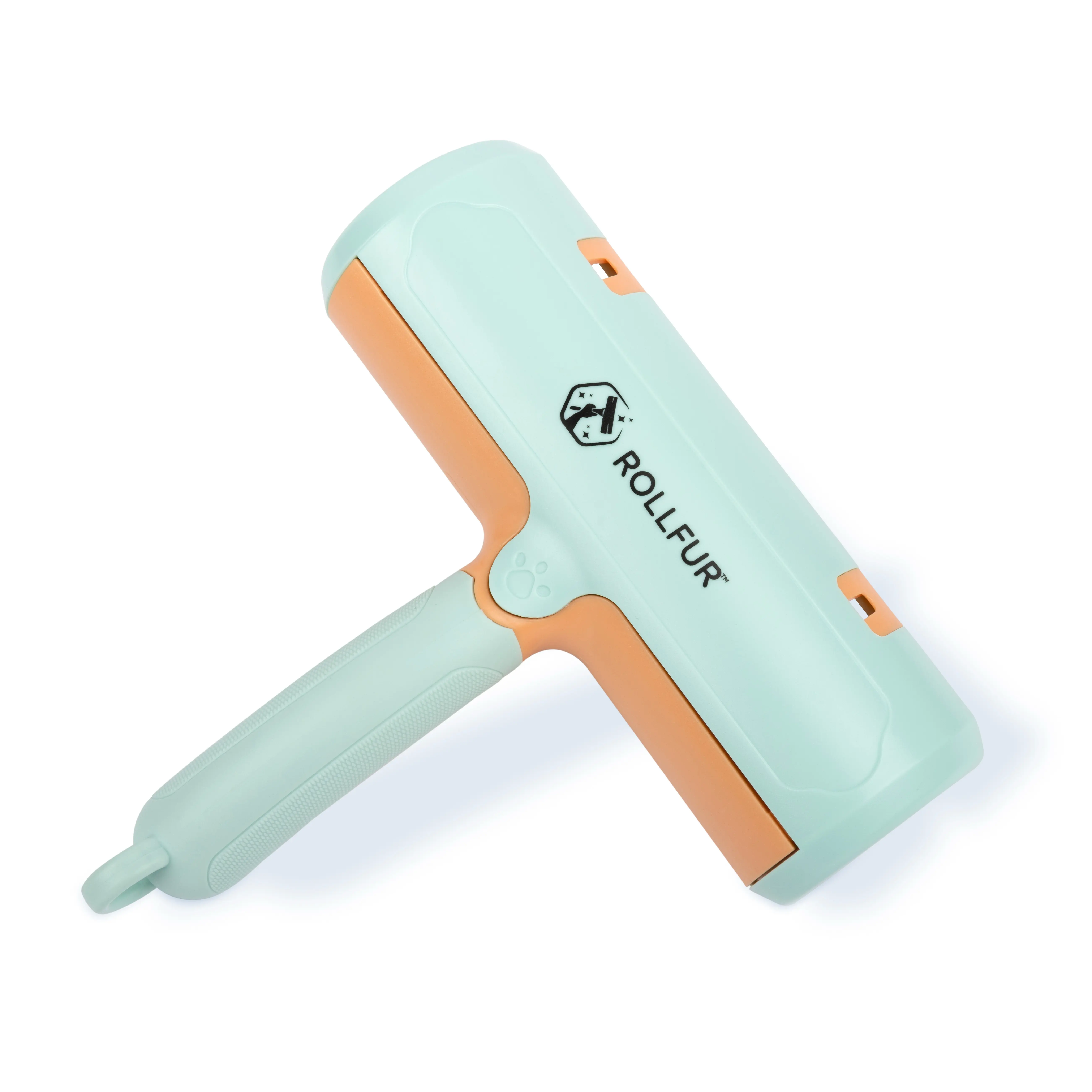 ROLLFUR Reusable Pet Hair Remover Roller - Dog & Cat Grooming Hair Removal Tool for Furniture, Carpet, Car Seats