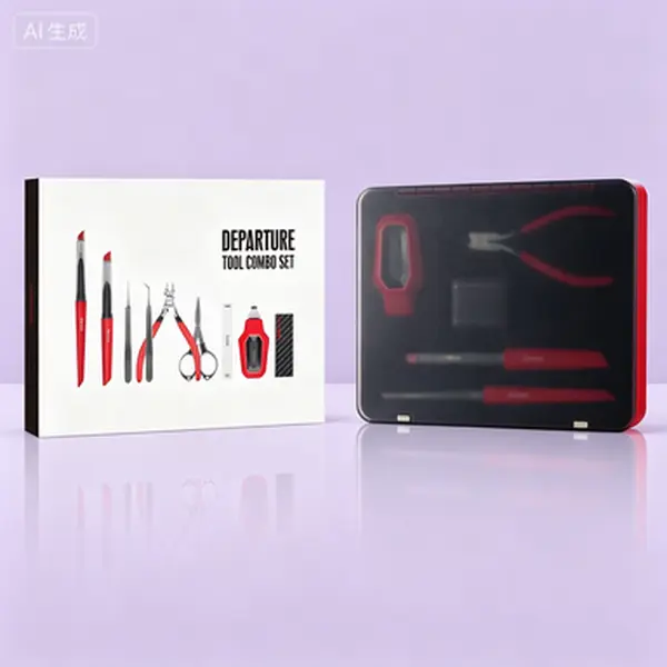 Precision Hobby Tool Combo Set for Model Building and Crafting - Professional DIY Tools with Multiple Attachments, Essential Kit for Gunpla, Miniatures, and Detailed Projects, Ergonomic and Reusable