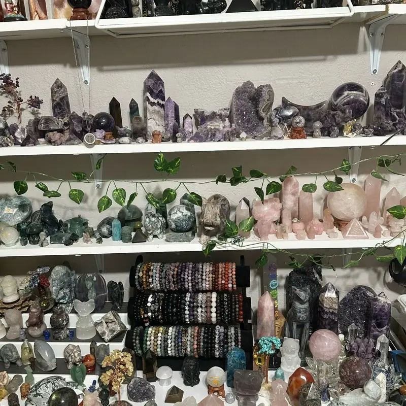Crystal, rocks minerals Random pick
