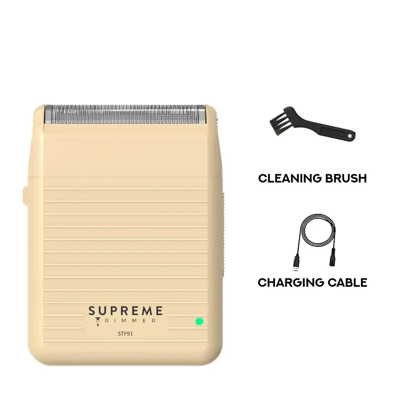 SOLO Lite Single Foil Trimmer - Rechargeable Battery Mens Razor, Compact Face & Head Shaver, 90 Min Runtime, USB-C Cells, Ideal Gift for Men