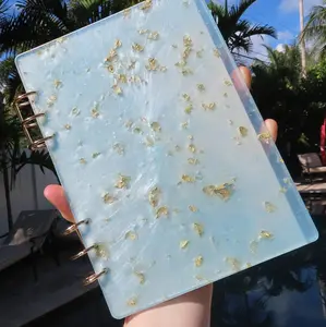 Handmade Notebook Cover with Notebook rings & pages INCLUDED