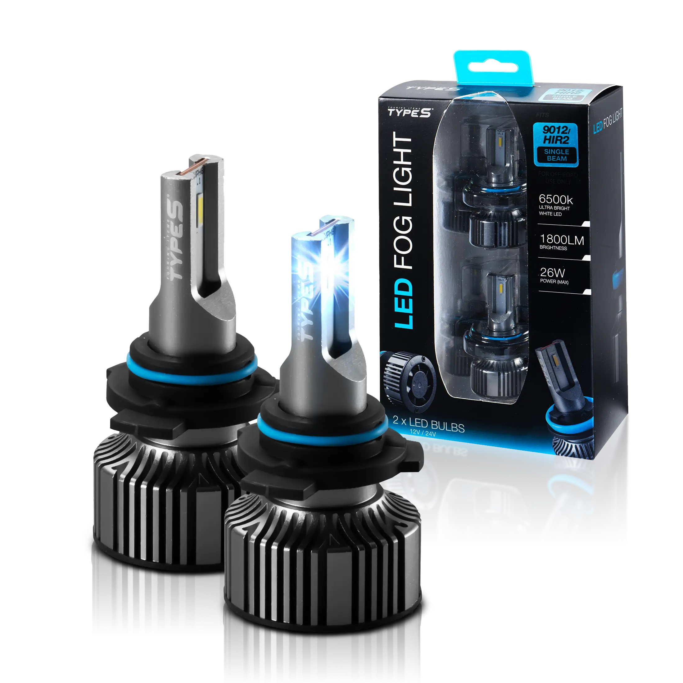 ULTRABRIGHT LED FOG LIGHT SET - 9012