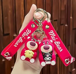 Cute Cartoon Character Keychain - Mei Bear