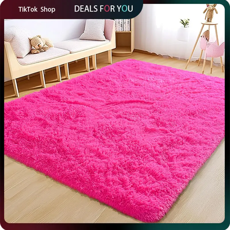 MUGORN Area Rugs for Bedroom, 3x5 Fluffy Soft Shag Rugs for Living Room, Small Fuzzy Plush Shaggy Carpets for Boys and Girls Dorm Room Home Decor