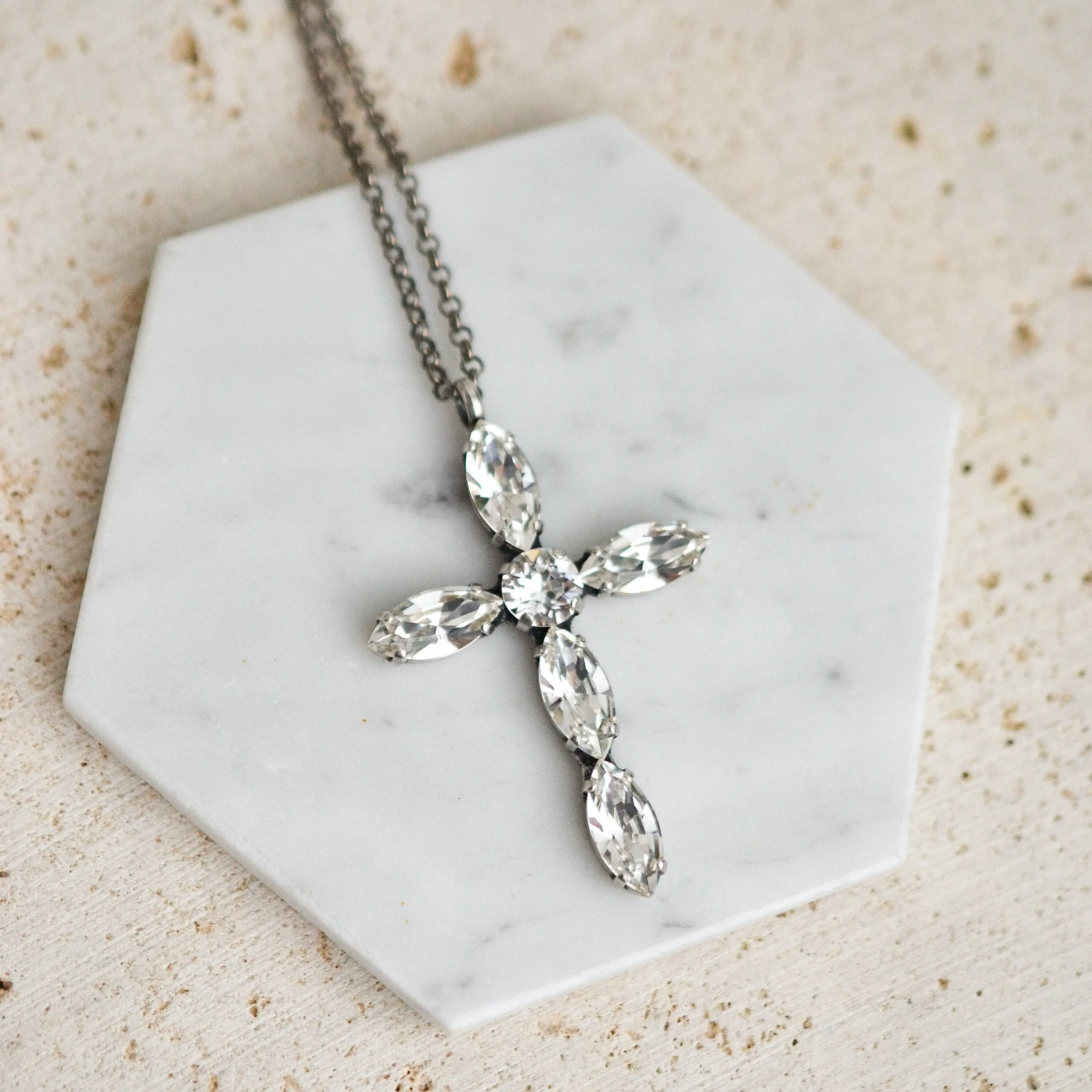 FELICITY CROSS NECKLACE