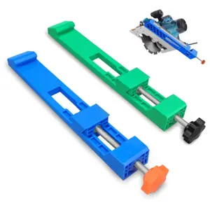 Precision Woodworking Cutting Machine Base Rail, Electric Circular Saw Milling Positioning Clamp, Accurate Cutting Tool (295mm)