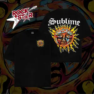 [ Rock Star ] Vintage Sullen x Sublime v2 Backyard Party T-shirt , Sublime T-Shirt & Hoodie , Rock Band Shirt, Retro Music Tee, Rock Music Lover Shirt, Vintage Band Shirts Casual Fabric Fit Top , Top Men's and Women's Clothing