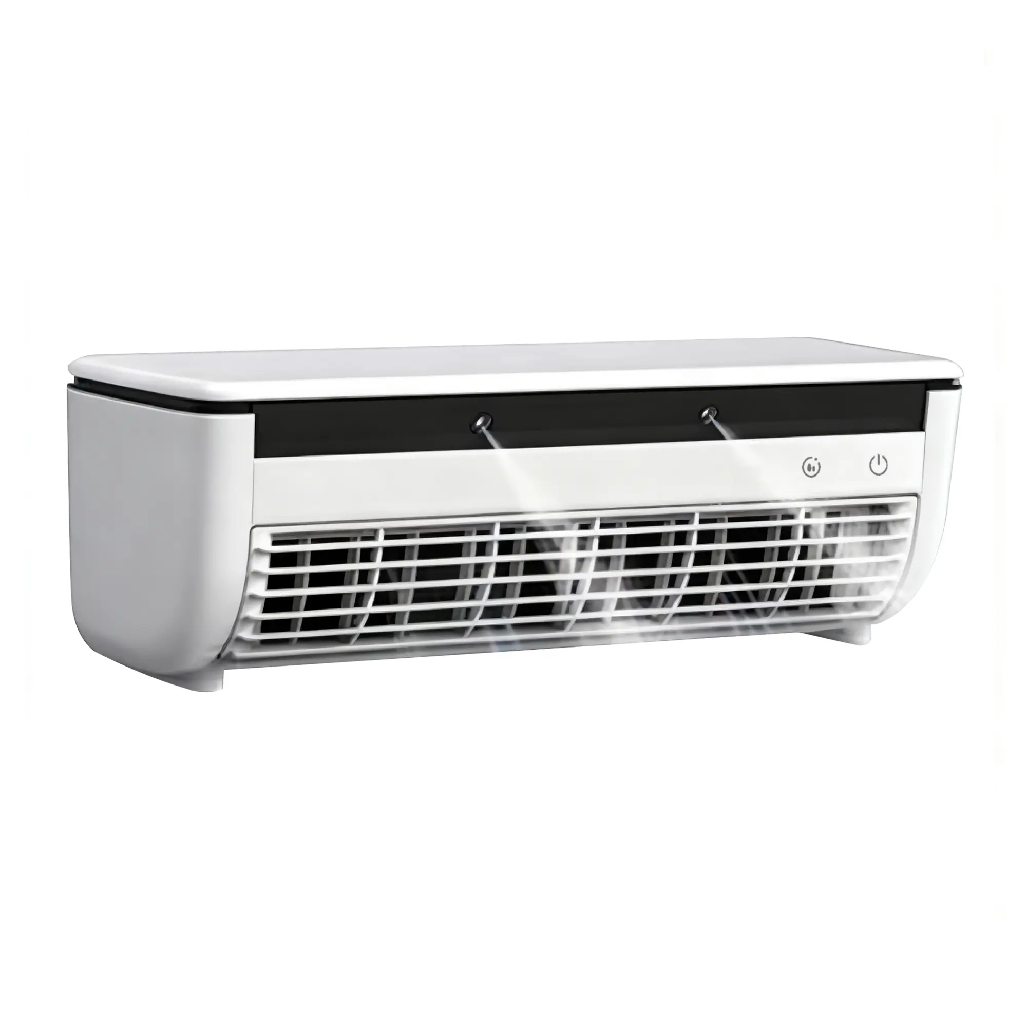 【Not an air conditioner】Portable Ice Mist Rechargeable Fan | Semiconductor  Chip | Wall-Mountable | Suitable for Kitchen, Outdoor, and RV Use | 6000mAh High-Performance Battery.