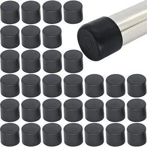32Pcs round Rubber Chair Leg Tips Caps, 7/8 Inch (22Mm) Chair Table Leg Covers Floor Protectors, Chair Leg End Caps for Furniture, Table Wvapzwr