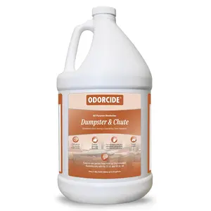 Odorcide Dumpster & Chute Odor Eliminator for Strong Odor – Dumpster, Loading Dock, & Trash Can Deodorizer (64 oz)