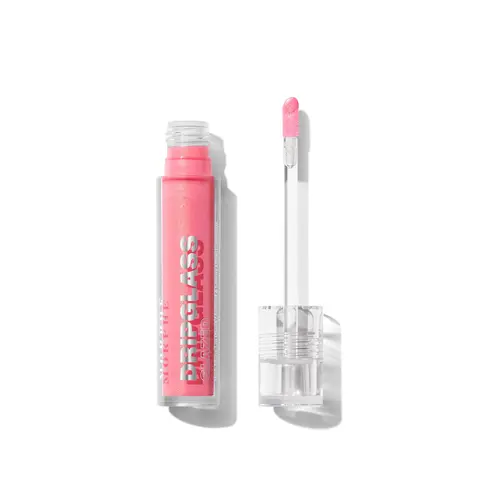 Morphe Dripglass Glazed High-Shine Lip Gloss — Semi-Sheer Juicy Color Infused with Squalane & Vitamin E (3.8 mL)