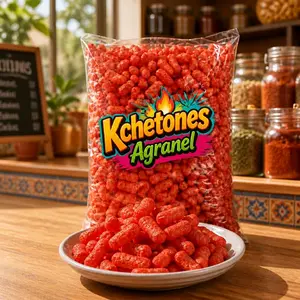 ( Kchetones )Agranel Snack - Authentic Mexican Cheese Flavor Cheetos Chile or Queso - Perfect for Cheese Lovers