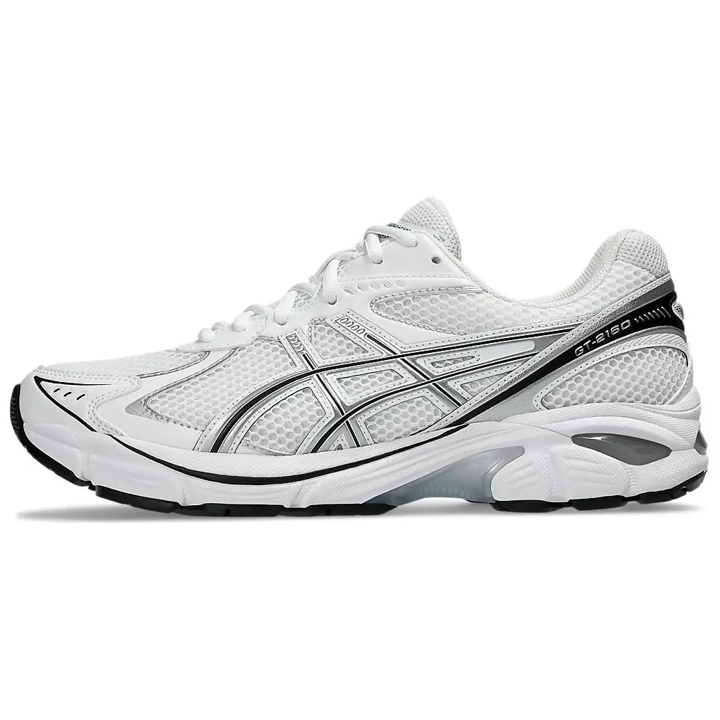 ASICS GT 2160 Pure Silver White Versatile Cushioned Durable Low Top Casual Running Shoes Unisex 1203A275-110
