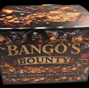 1- PYT- Bango Bounty box- Multi items- signed and authenticated Series Football