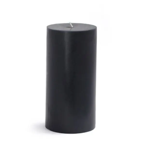 Unscented Handpoured Wax Pillar Candle (3x6 in.) - Smokeless Dripless, Indoor/Outdoor Home Decor for Housewarmings, Wedding Centerpieces, Traditional