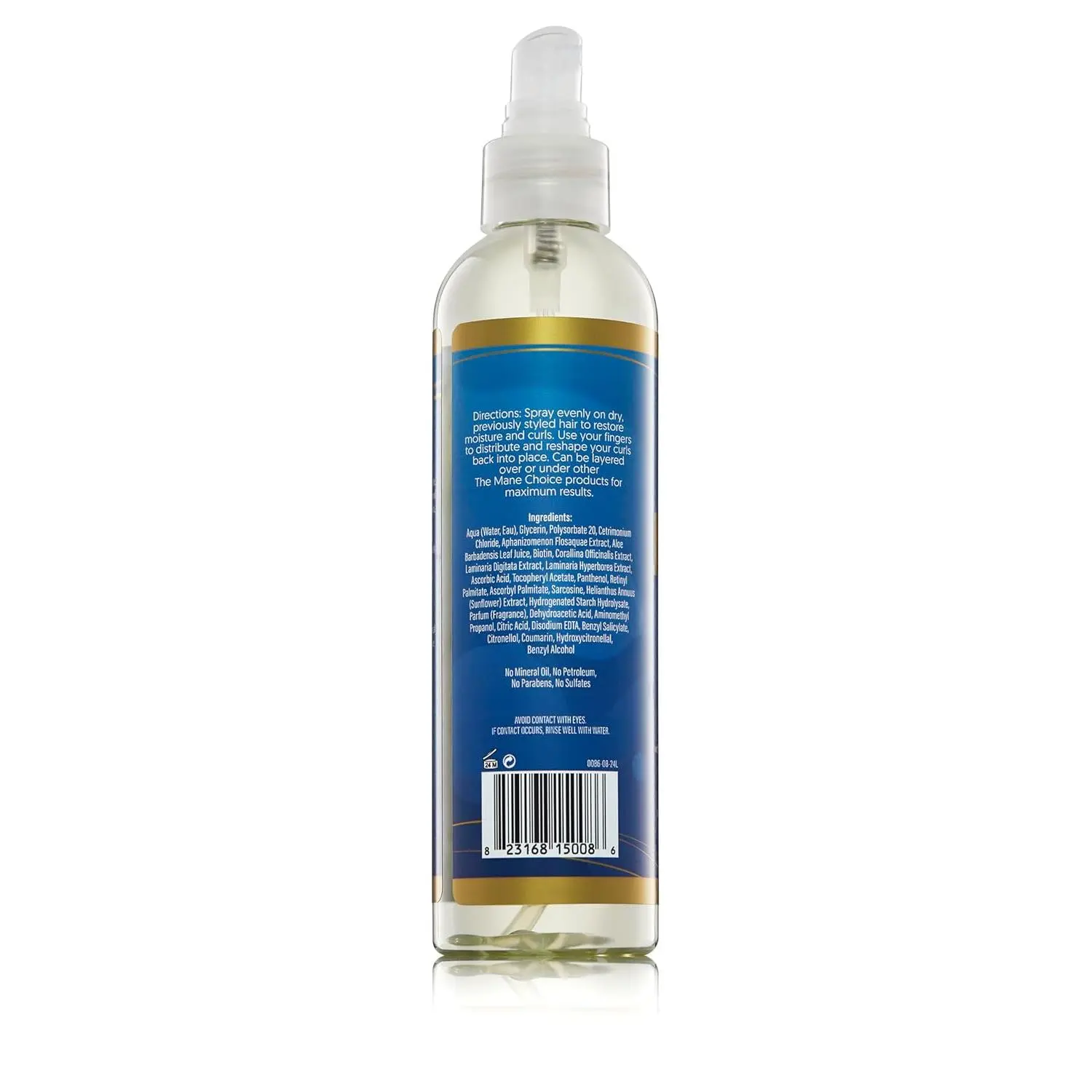 The Mane Choice H2Oh! Hydration Therapy Mist, Vitamin-Rich Moisturizing Skin Care for All Skin Types, 8 oz, Adult, Hydrating Moisturizing Mist, Hydrate, Moisture, Mist Spray