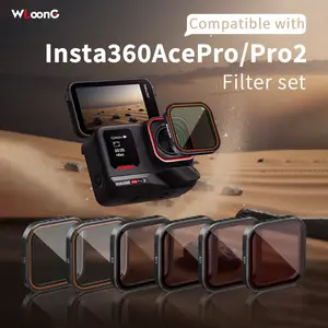 for Insta360 AcePro/AcePro2 Filter Set, Aluminum Alloy Frame, Ultra-Clear Optical Glass, ND Filter Set, ND Lens Filter, Easy to Install, Festival Creative Filter, Holiday Travel Accessories, Multiple Specifications Available