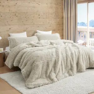 Lion Mane - Coma Inducer Oversized Comforter Set - Creamy White