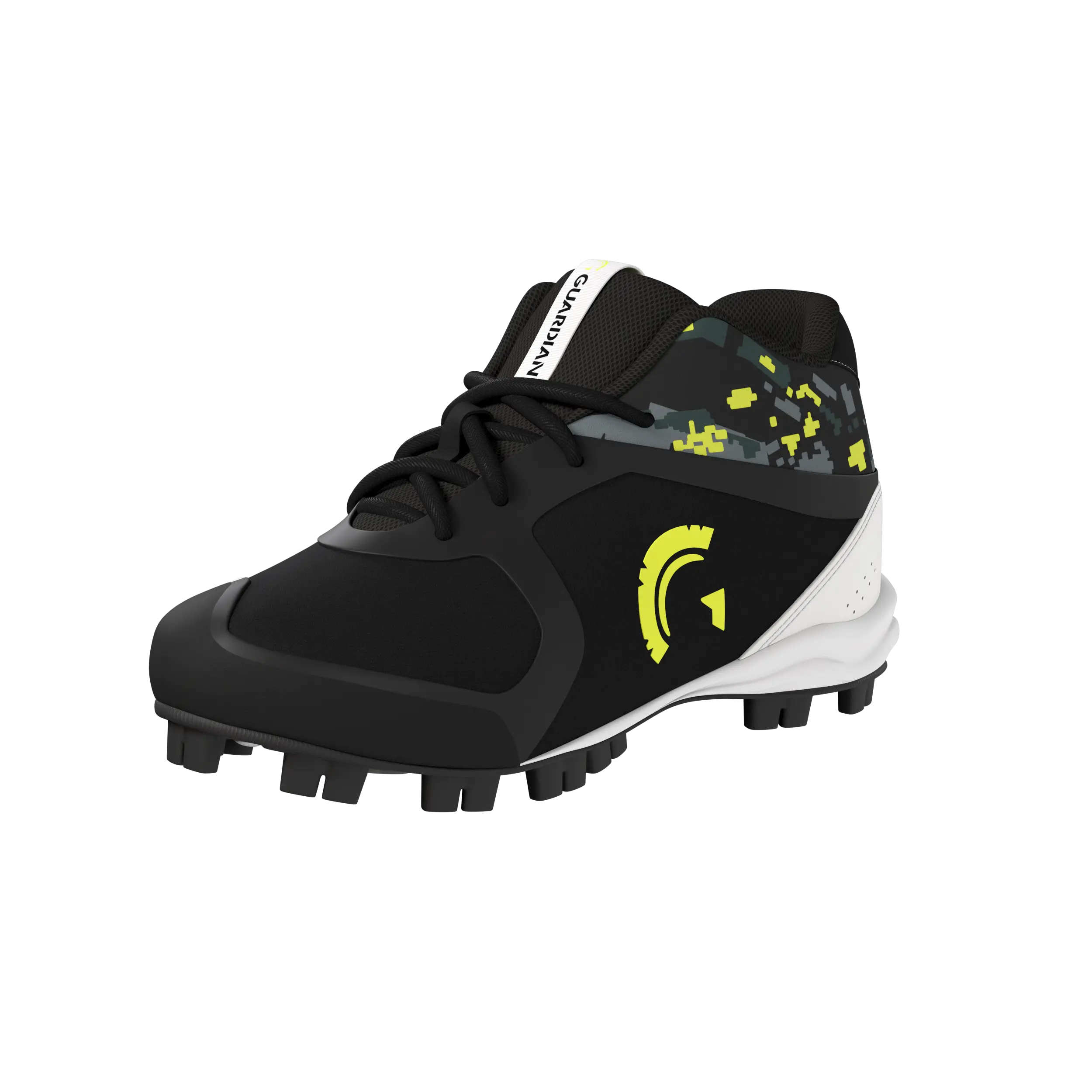 Blaze Youth Hi Top Rubber Molded Baseball and Softball Cleats