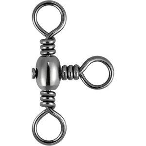 30 Pack Fishing 3 Way Swivels, 35-175LB, Three Way Barrel Swivels Fishing Tackle Catfish Rig