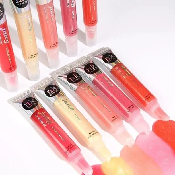 Nicka K Juicy Lip Shimmer Lip Gloss - Shimmery & Glossy Look for Lip Care & Cosmetics Infused with Iridescent Pigments for High-Impact Shine - Sparkly Lipstick