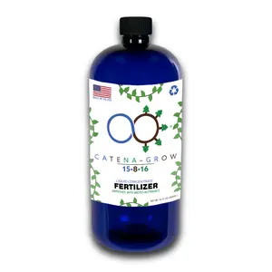 Maximize Plant Growth! Super Concentrated Liquid Fertilizer for Indoor/Outdoor Plants, Flowers, Veggies & Hydroponics! 32oz |15 - 8 -16| Catena-Grow