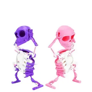 Rocking Skull Skeleton Creative Relaxing Dancing Toy, Home Decor, Holiday Gift