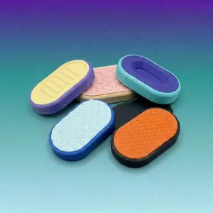 The Pill Fidget Slider Magnetic Stress  Toy Silent,Clicky Versions |3D Printed | 5 Textures | ADHD Focus Slider sensory relief