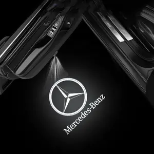 2pcs for Benz Sensor Door Light Projector LED Light This card also has 35 different brand car model light projectors to choose from