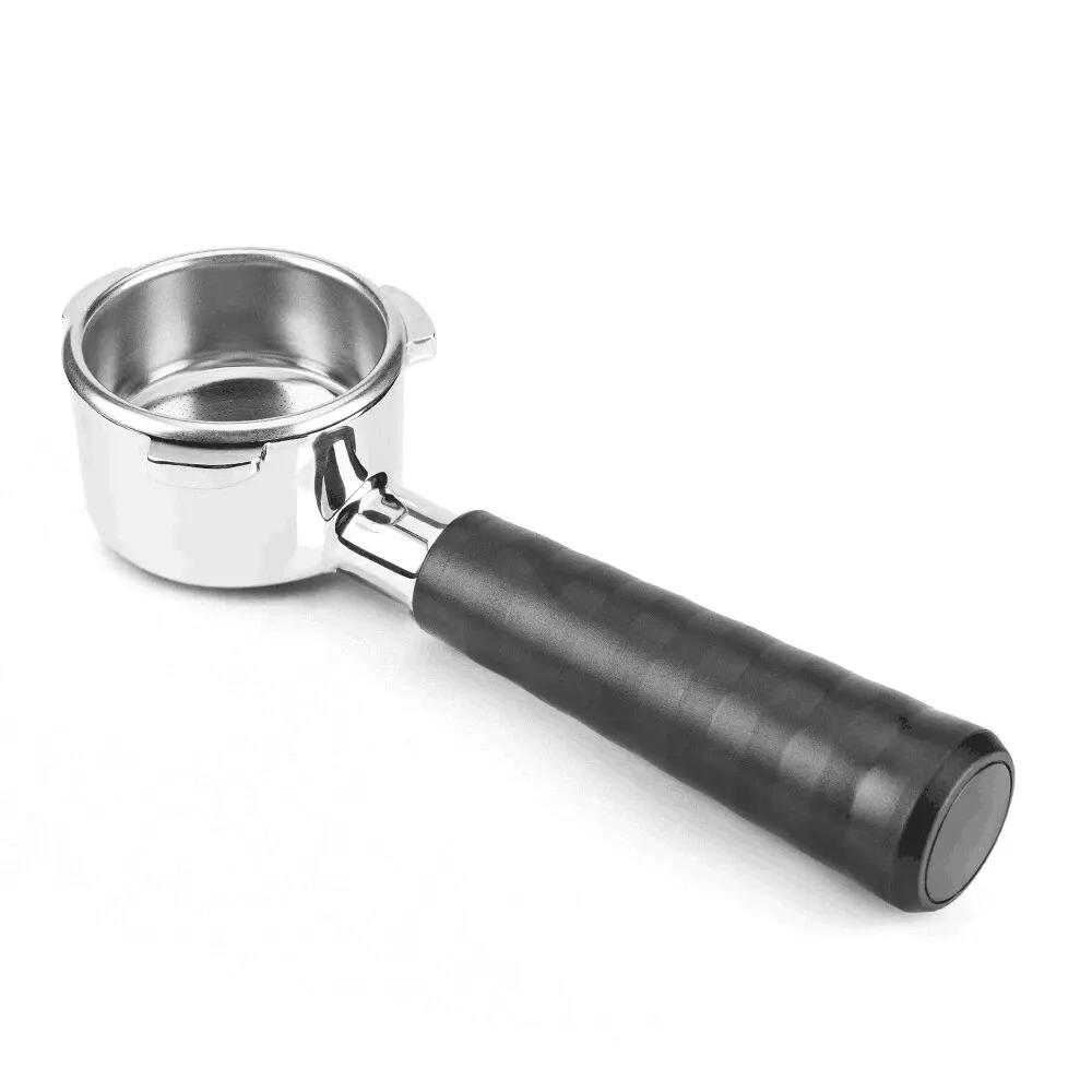 iCafilas 54mm Detachable Coffee Portafilter Handle Dosing Funnel for Breville Barista BES87 Machine, Wooden-Steel-Plastic Kitchen Coffee-Making Tool