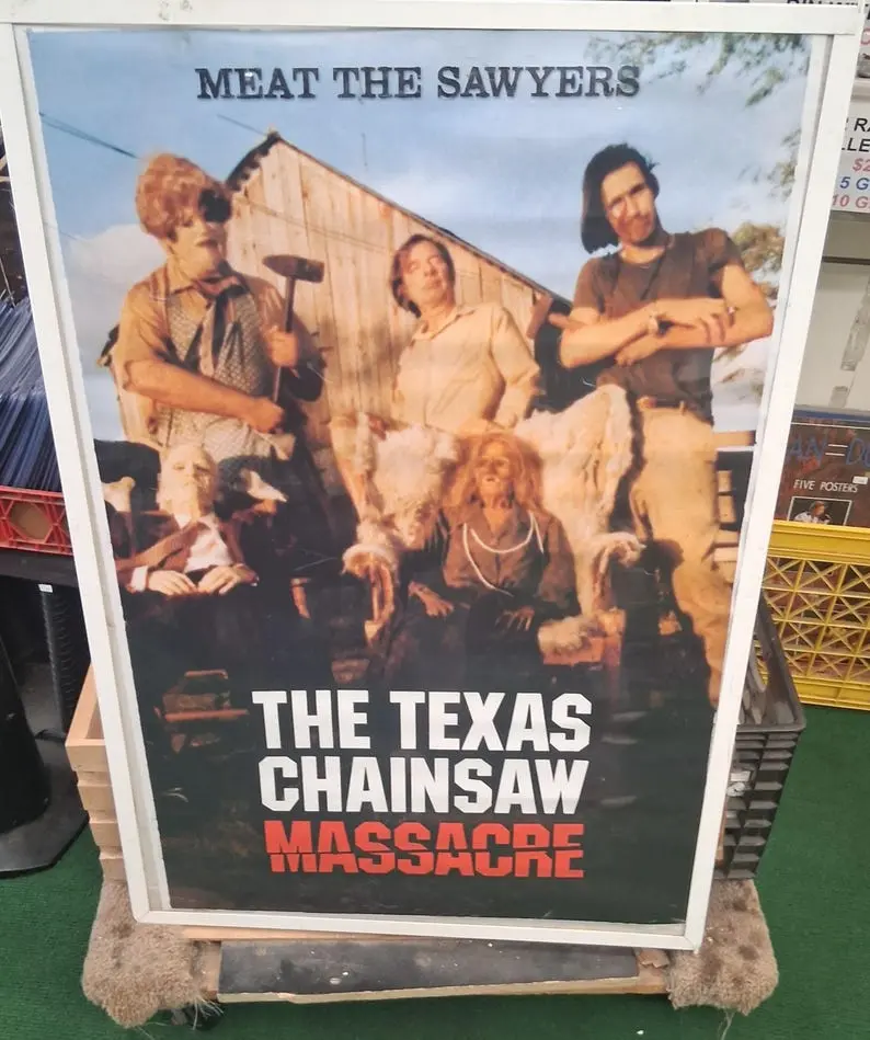 TEXAS CHAINSAW MASSACRE Poster 2026 New Sealed No Frame Furure Collective rare repro Sawyers