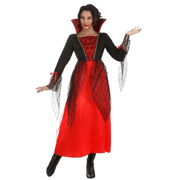 Women's Regal Vampire Costume Dress