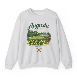 Augusta Georgia Golf Club Sweatshirt, Vintage Golf Graphic Crewneck, Southern Golf Aesthetic sweater, Masters Inspired shirt Golf lover gift 4OB