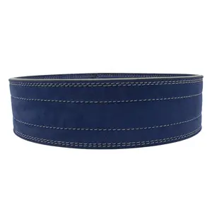 POWER LEVER BELT - High-Quality Anime Design for Everyday Wear in Blue Suede with Unique Touch and Durability for Anime Events