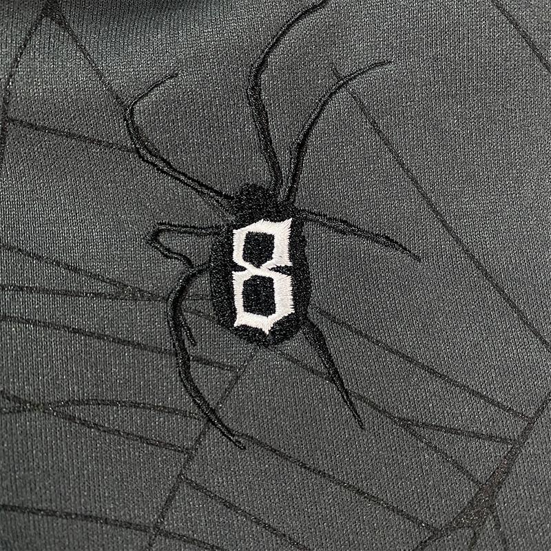 HXH Phantom Troupe Cobweb Embroidery Hoodie Hunter X Hunter Embroidery Sweatshirt for Anime Fans Sweatshirt Men Women Graphic Outwear Menswear Tops