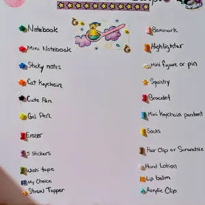 20+Cute Stationery Items and Accessories Bundle