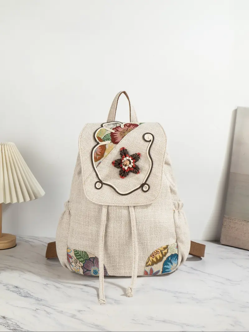 embroidery backpack - TikTok Shop display picture 1