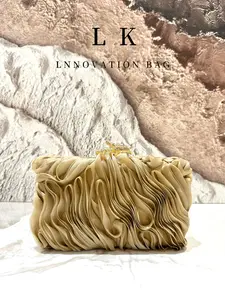 Floral Party Clutch Bag, Fashion Crossbody Shoulder Bag, Women's Evening Wedding Handbag, Elegant Evening Purse, All Seasons