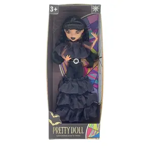 10-Inch Wednesday Addams Doll — Korean-Style Girl Group Collectible Doll