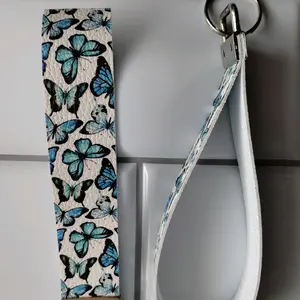 butterfly wristlet -keychains