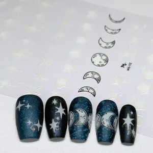 Star Struck (MS-112) - Glow In The Dark Nail Art Sticker Star Struck (MS-112) - Glow In The Dark Nail Art Sticker