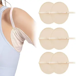 3 Pairs of Underarm Sweat Pads for Women, Sweat Pads for Under Arms, Underarm Reusable for Men and Women, Comfortable and Breathable