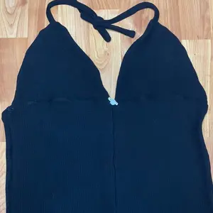 Halter Dress Black Cotton Stretchy Casual V-Neck Plain Street Sweet Womenswear Comfortable Breathable M-L Day Casual Wear Summer Short sun