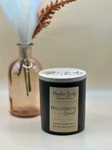 Bourbon Swirl Coffin Candle
