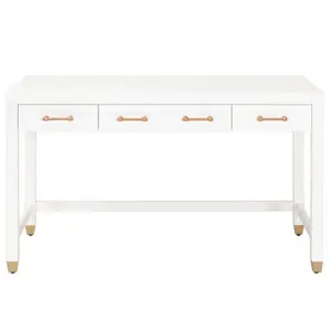 Stella Three Drawer Desk